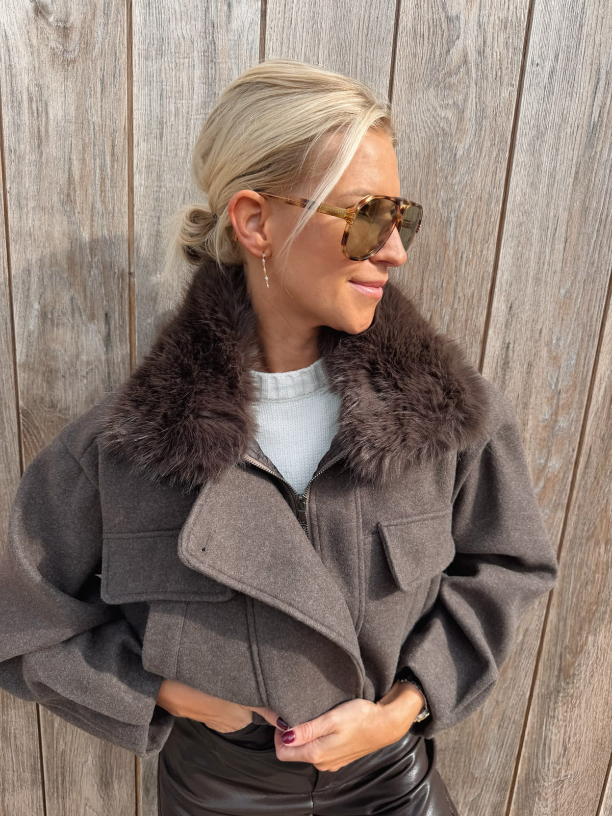 Cosette Jacket Brown